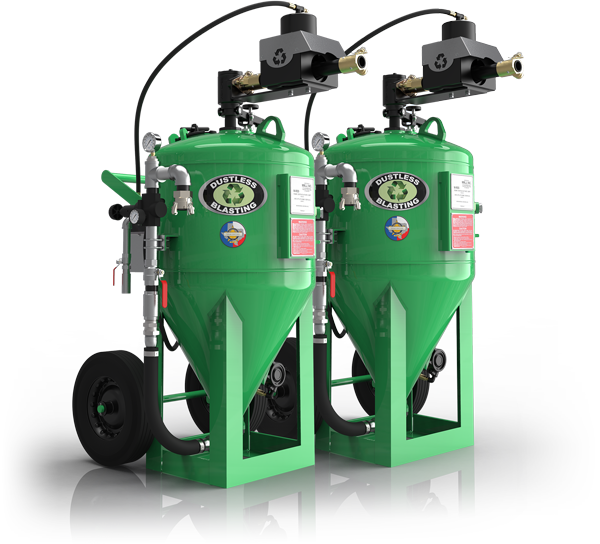 DB800® Mobile Dual XXL | Startup Business Equipment | Dustless Blasting®